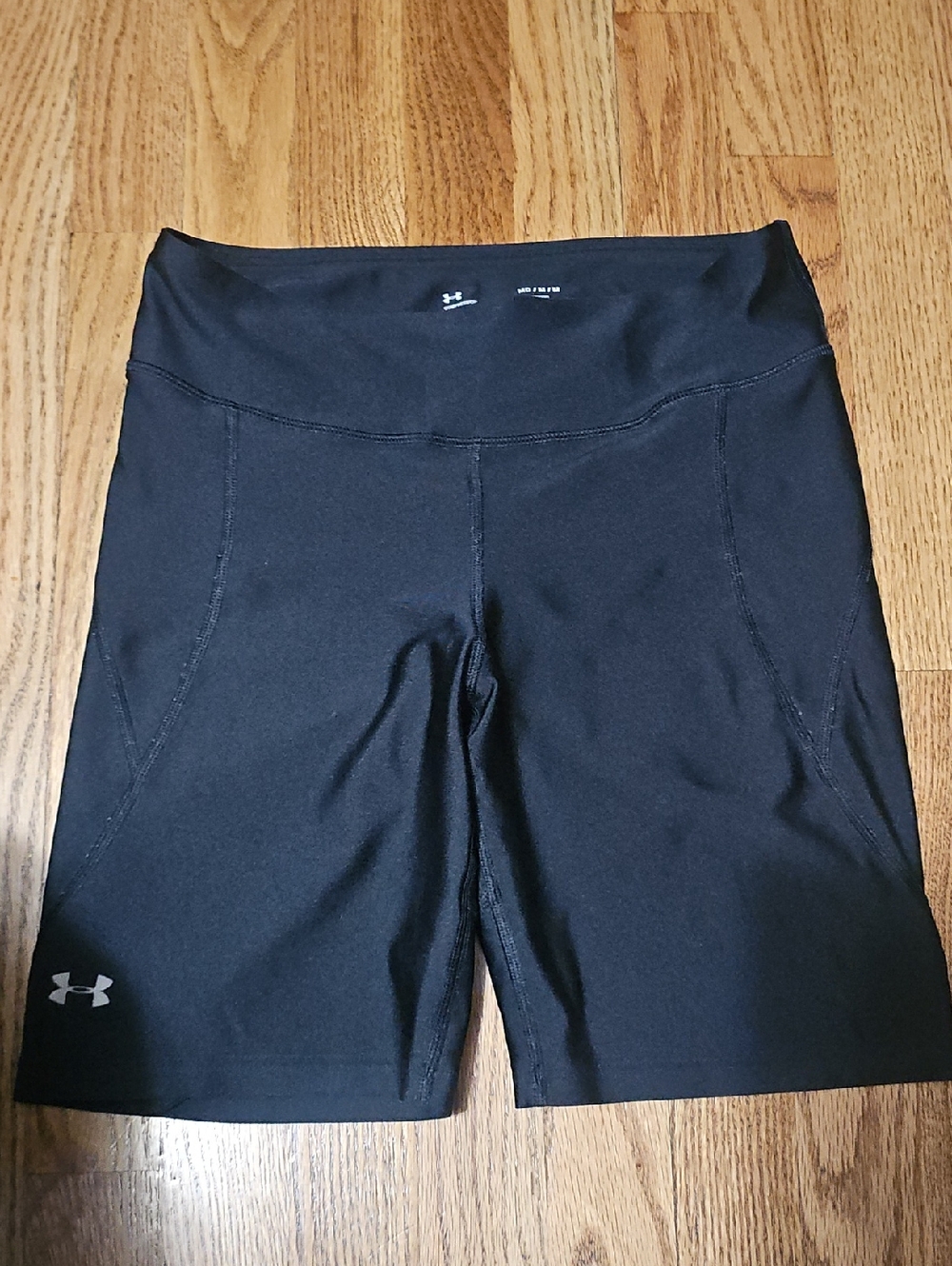 Under Armour Women’s Black High-Waist Bike Shorts